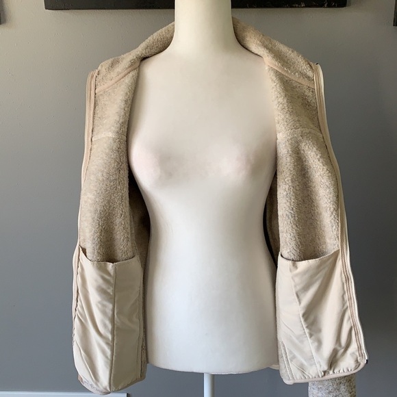 Thread & Supply Heathered Oatmeal Full Zip-Up - Picture 8 of 11